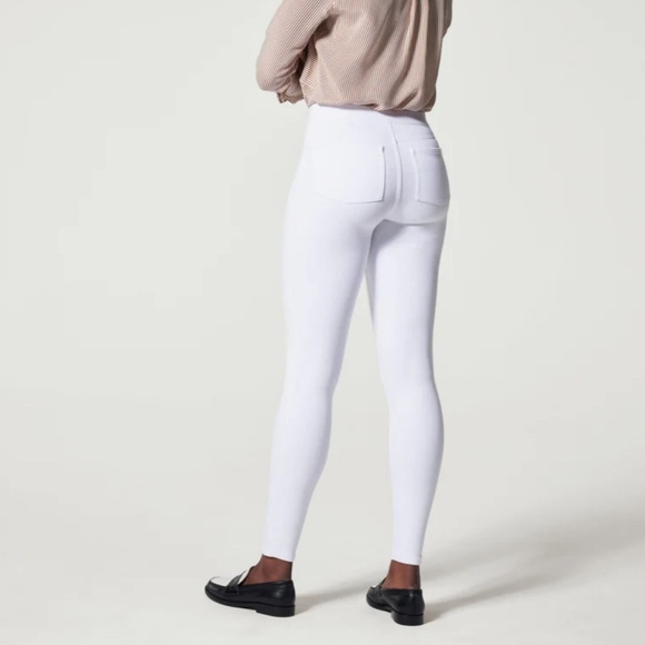 Spanx white ankle Jean-ish leggings brand new- petite - Picture 5 of 5